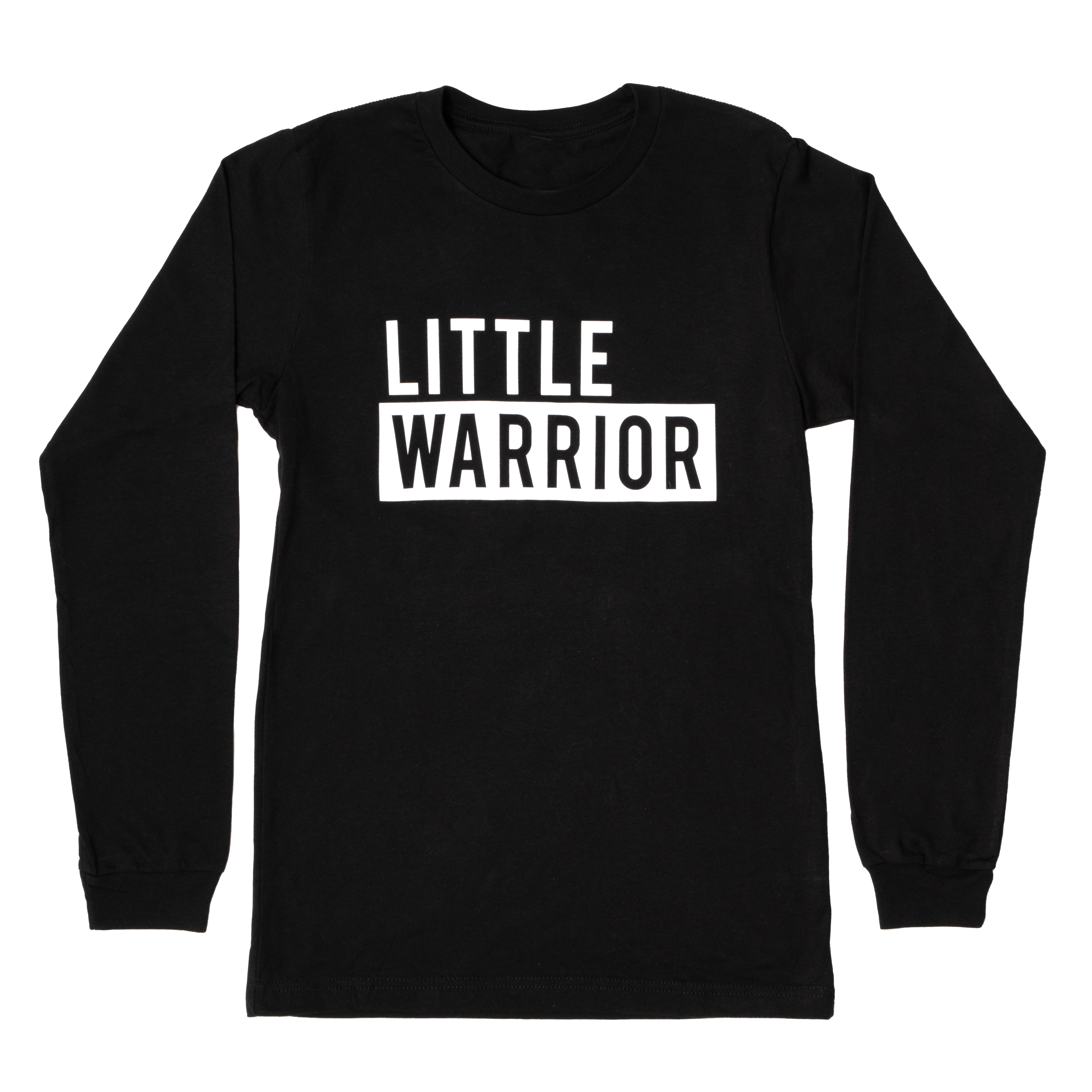 Little Warrior Logo Long Sleeve Tee