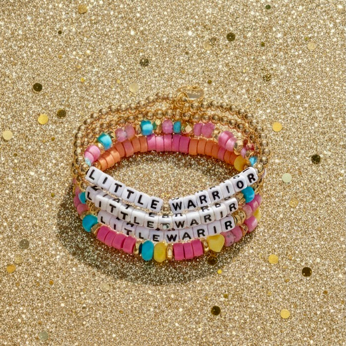 Little Warrior x Little Words Project Bracelets
