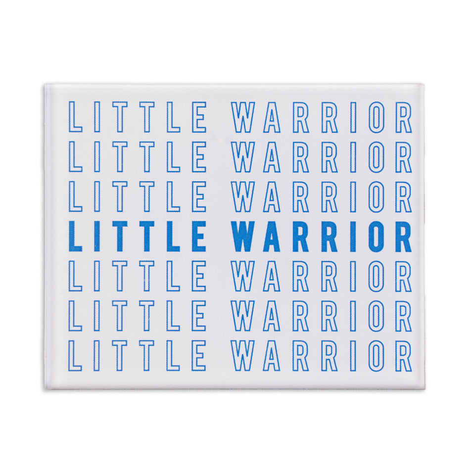 Little Warrior Large Acrylic Magnets