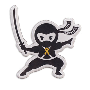 Little Warrior Large Acrylic Magnets