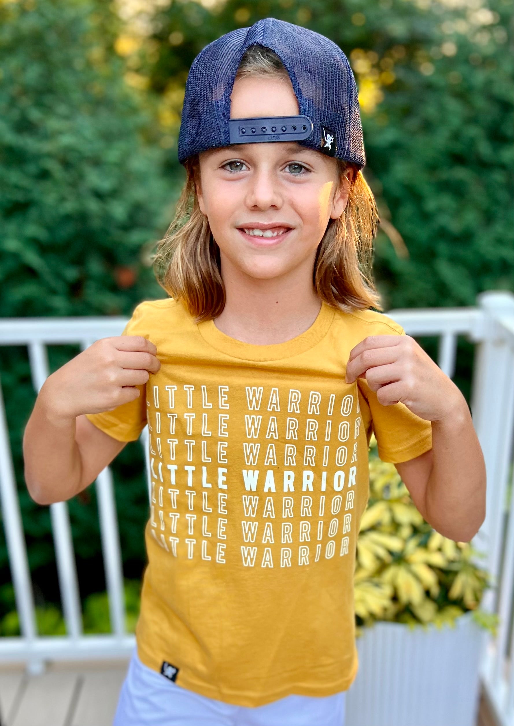 Kid’s Little Warrior Graphic Tee