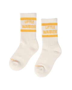 Little Warrior Logo Crew Socks