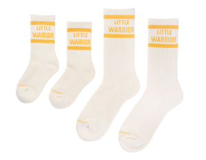 Little Warrior Logo Crew Socks