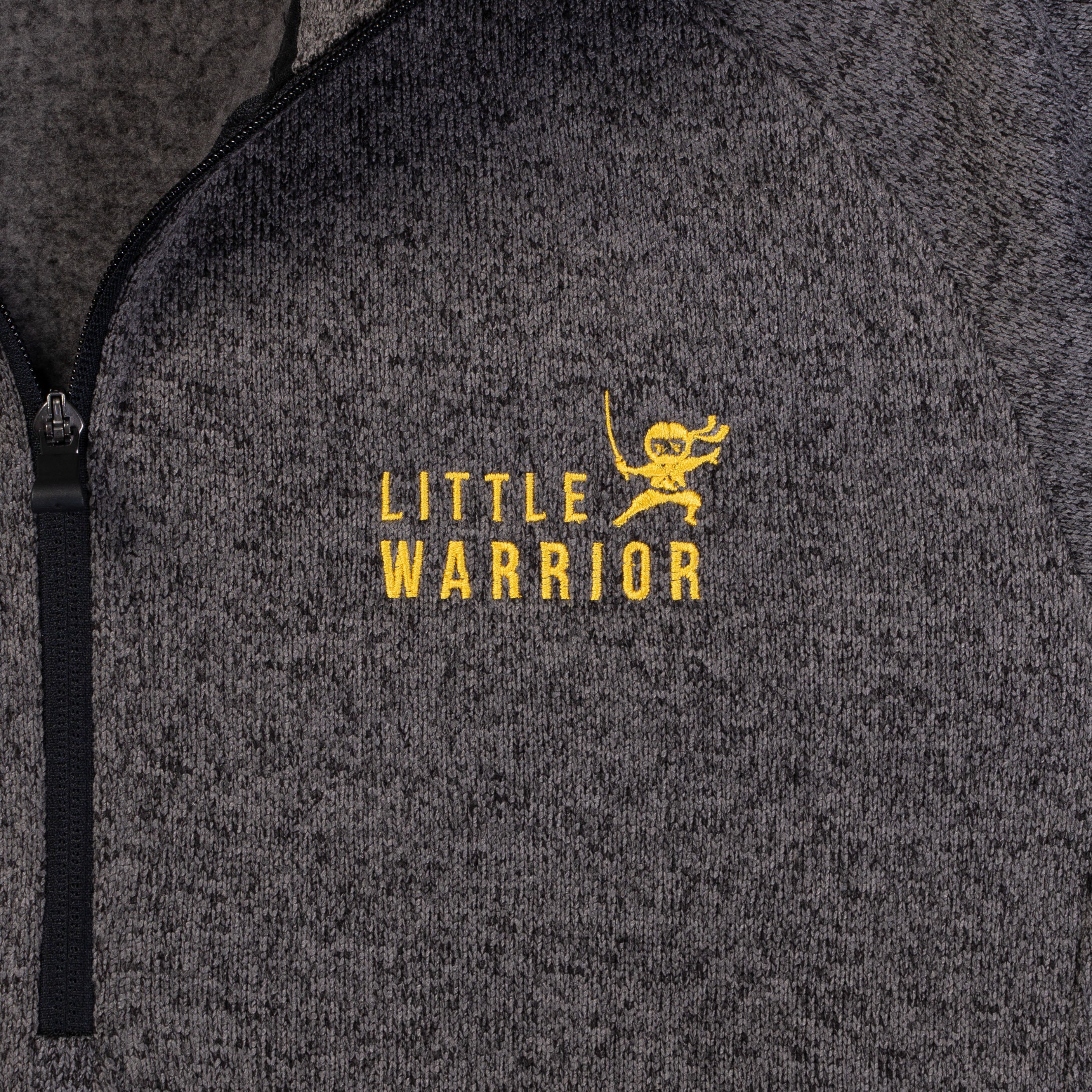 Little Warrior 1/4 Zip Sweater Fleece