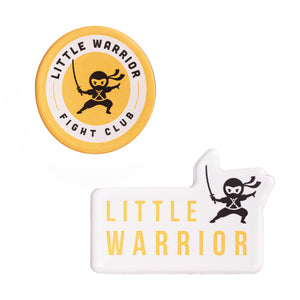 Little Warrior Logo Acrylic Magnets - Pack of 2