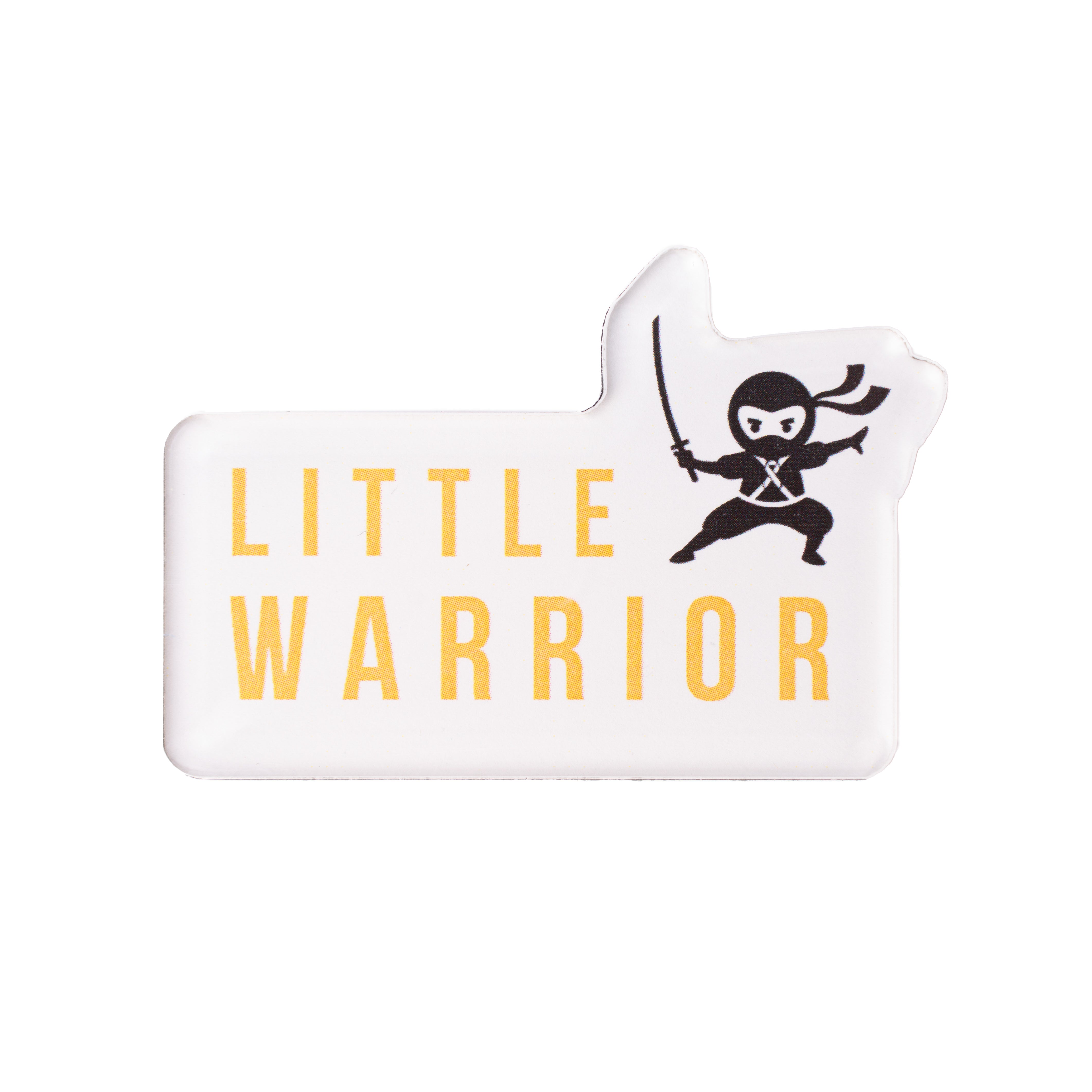 Little Warrior Logo Acrylic Magnets - Pack of 2