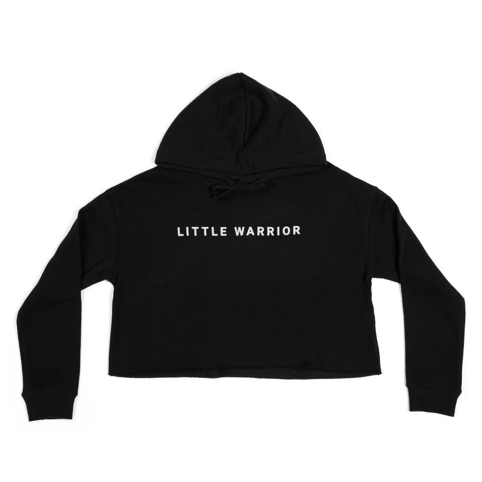 Women's Little Warrior Cropped Hoodie