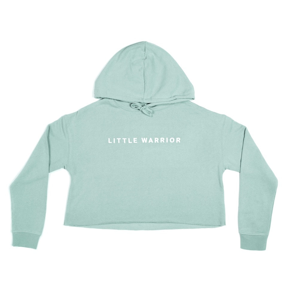 Women's Little Warrior Cropped Hoodie