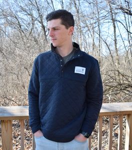 Little Warrior Quilted Snap Pullover – The Little Warrior Shop
